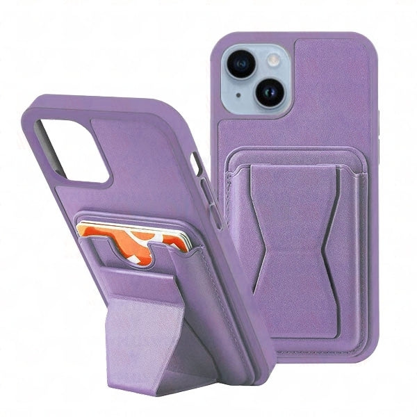 Étui portefeuille avec porte-cartes et béquille pour iPhone 13/14 Étui portefeuille avec porte-cartes et béquille pour iPhone 13/14
